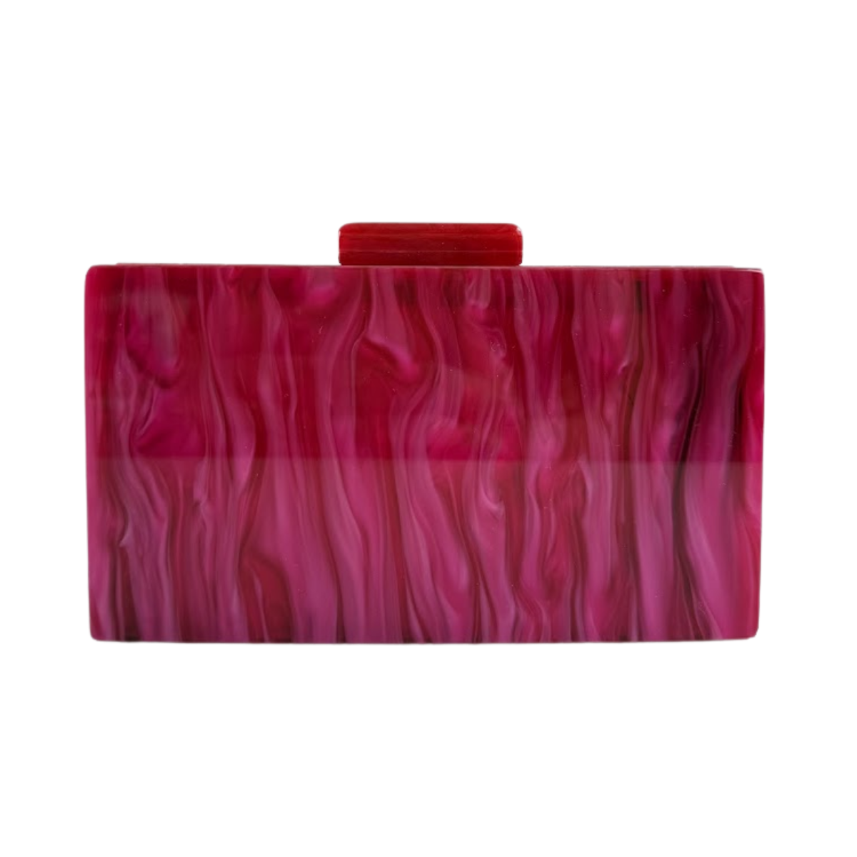 Bolsa de Festa Clutch Acrílico Fúcsia