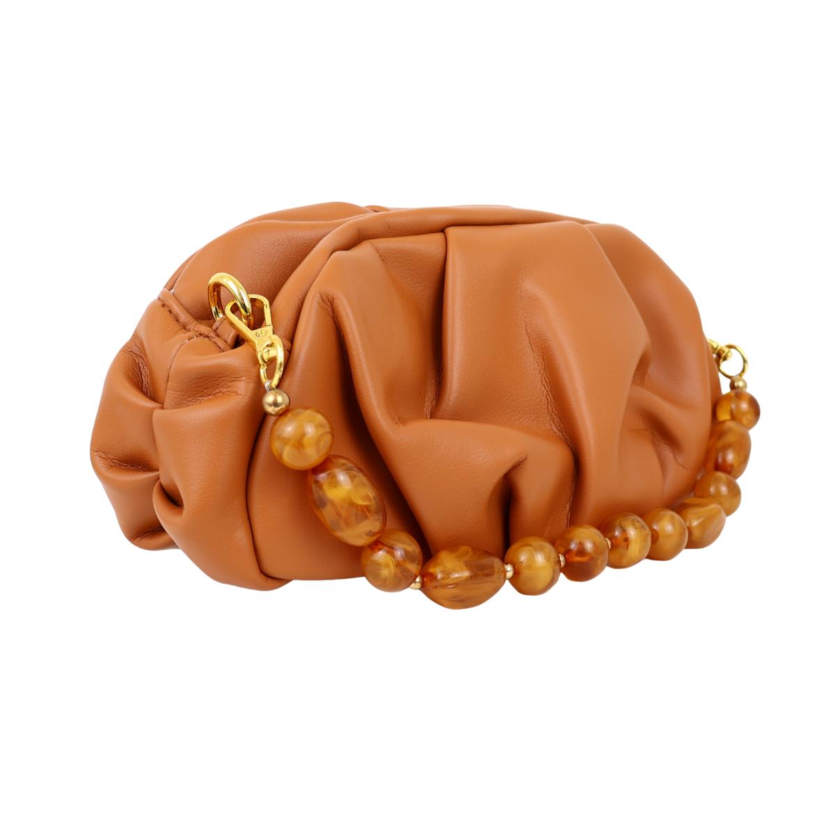 Bolsa Festa Pouch Courvin Marrom Caramelo