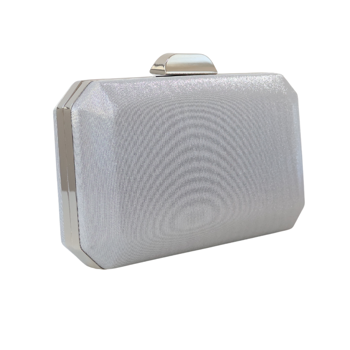 Bolsa Clutch Festa Prateada