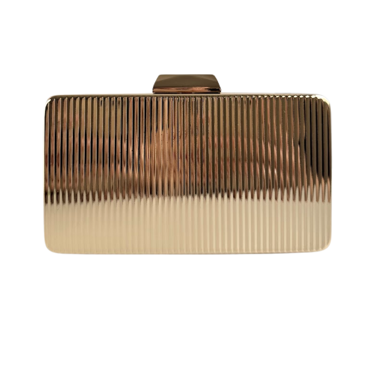 Bolsa de Festa Clutch Dourada Metalizada