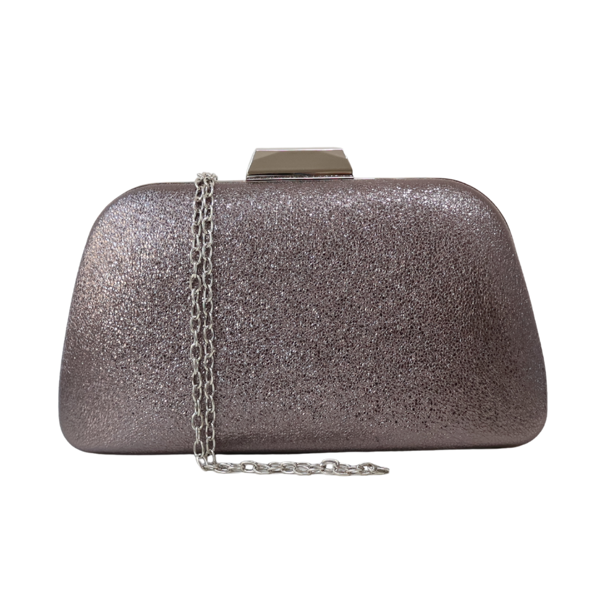 Bolsa Clutch Festa Prateada Envelhecida