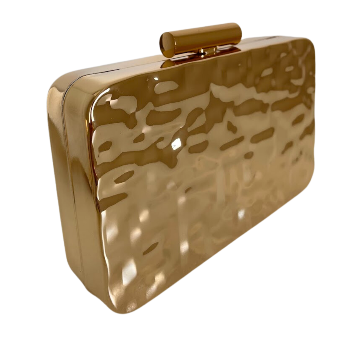 Bolsa de Festa Clutch Dourada Metálica - ReUse
