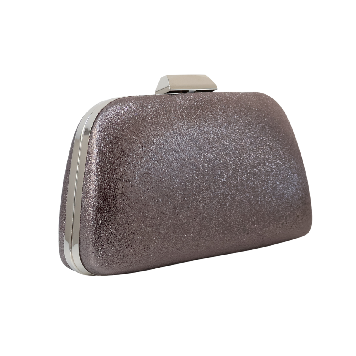 Bolsa Clutch Festa Prateada Envelhecida