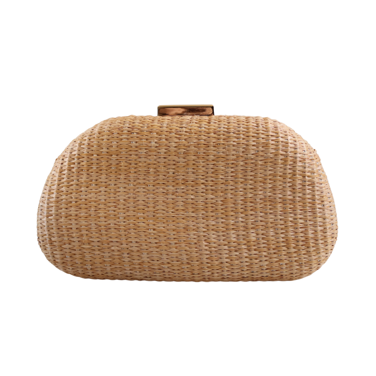 Bolsa de Festa Clutch Palha Bege