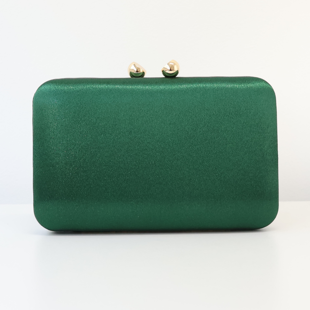 Bolsa Clutch Festa Cetim Verde