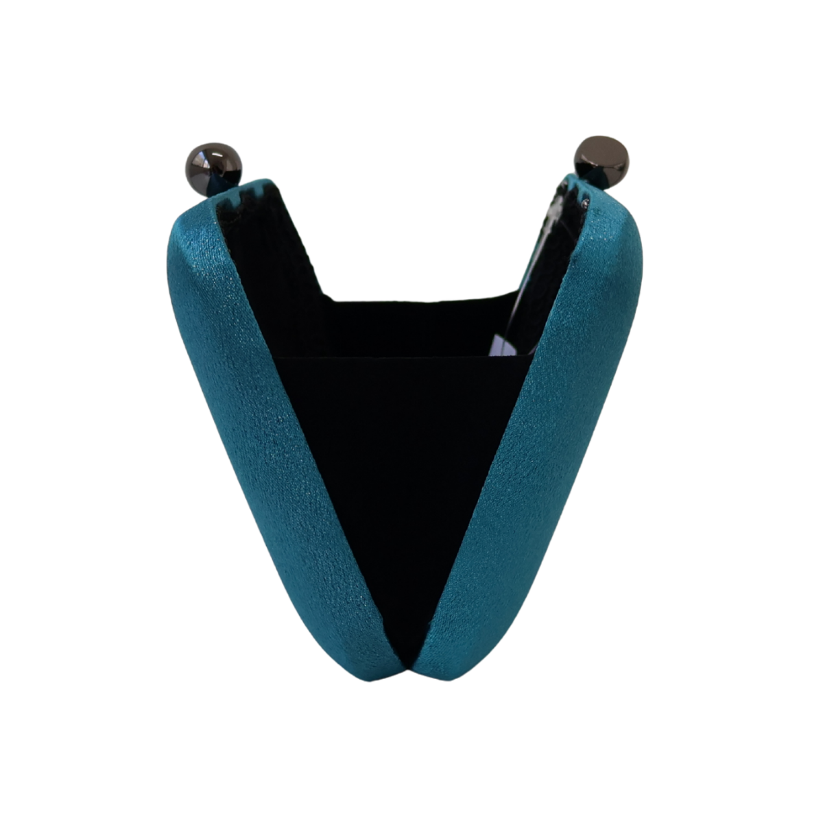 Bolsa Clutch Festa Cetim Azul Turquesa
