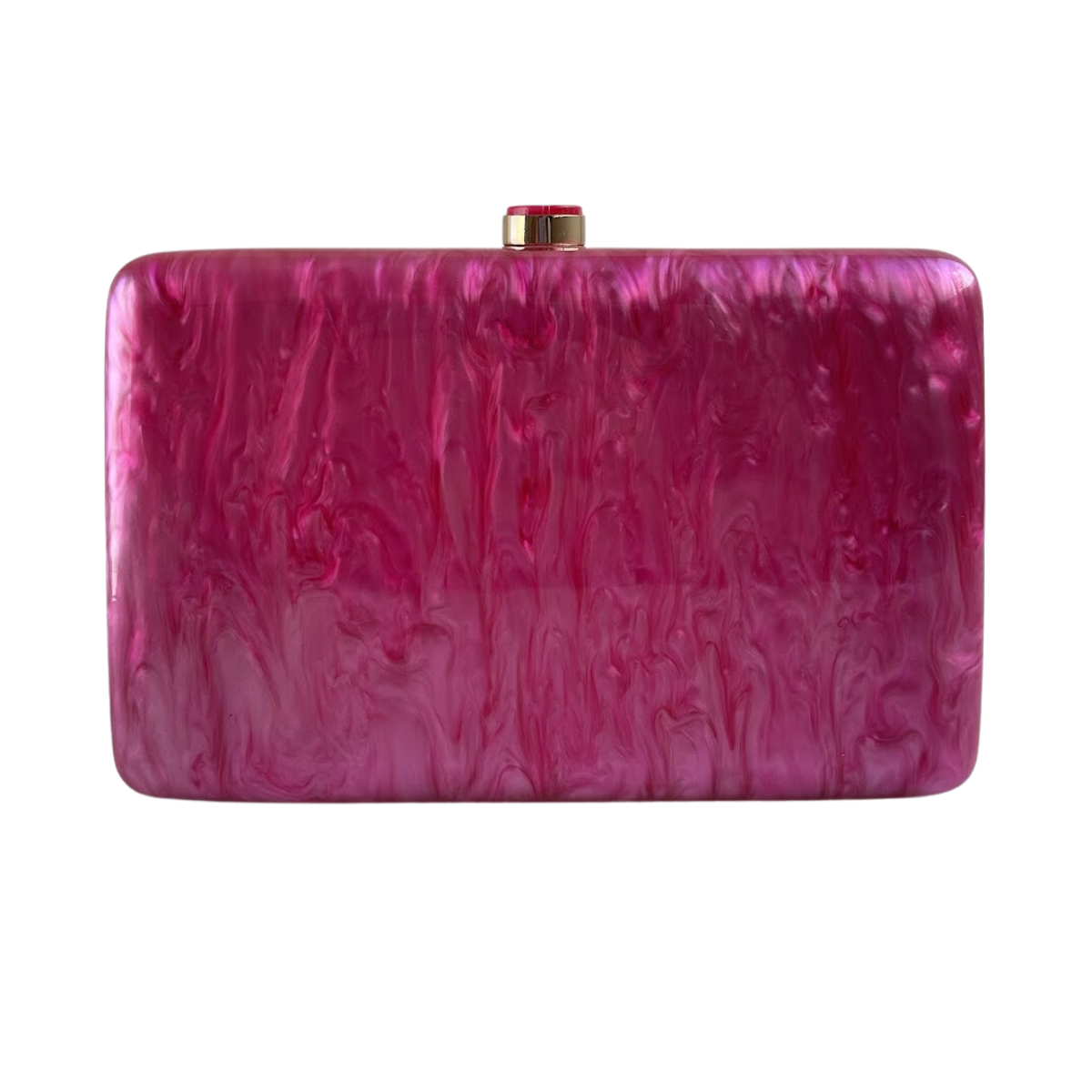 Bolsa Clutch Festa Acrílico Fúcsia