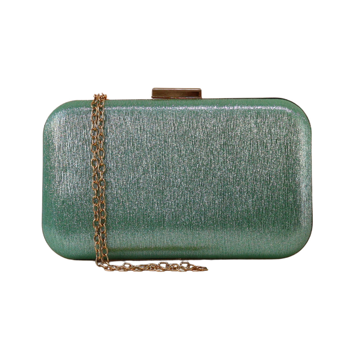 Bolsa Clutch Festa Verde Menta