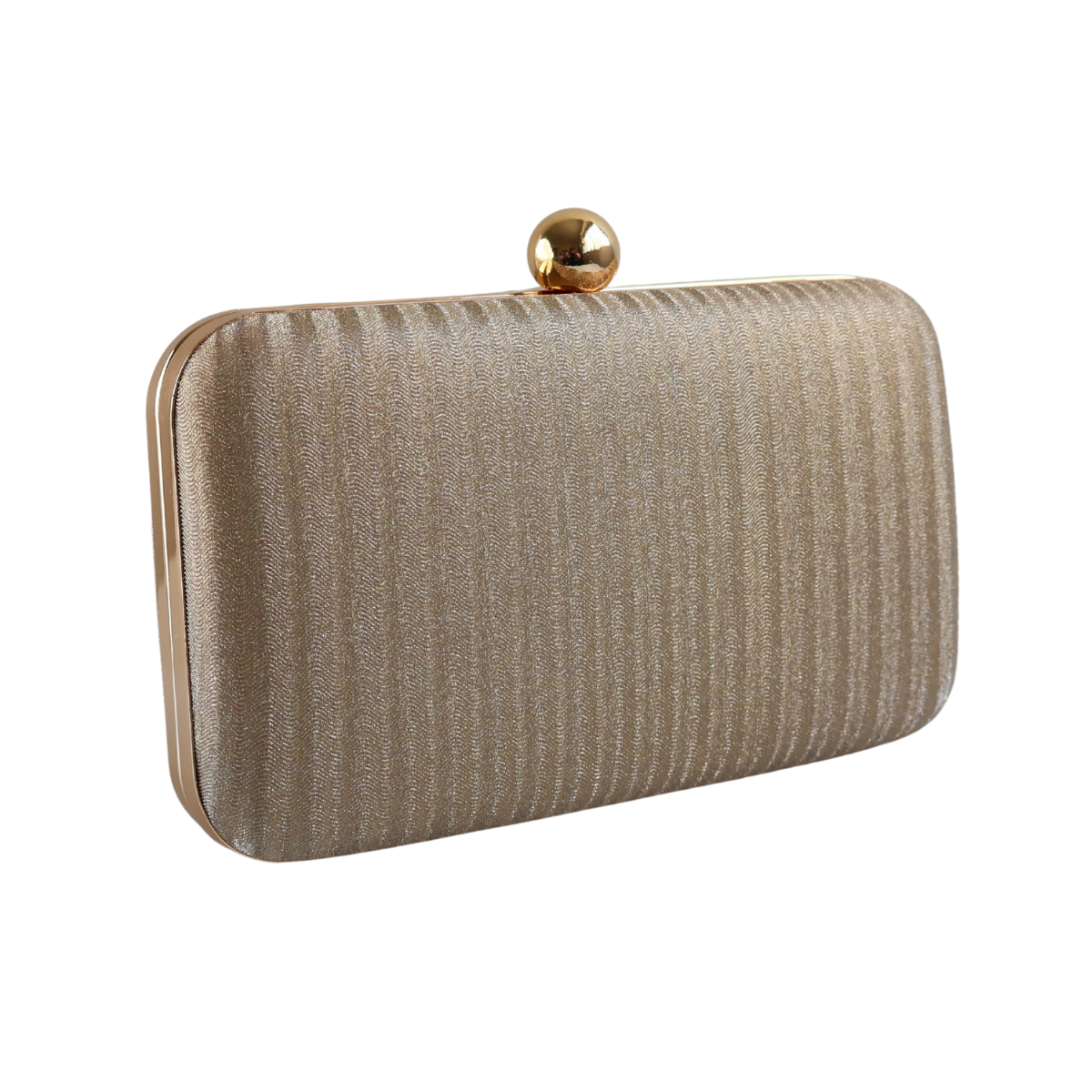 Bolsa de Festa Clutch Dourada