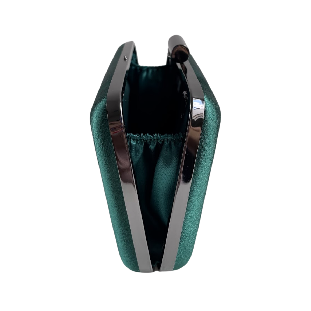 Bolsa Festa Clutch Tecido Acetinado Verde