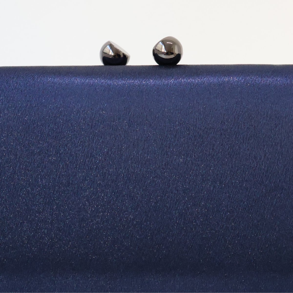 Bolsa Clutch Festa Cetim Azul Marinho
