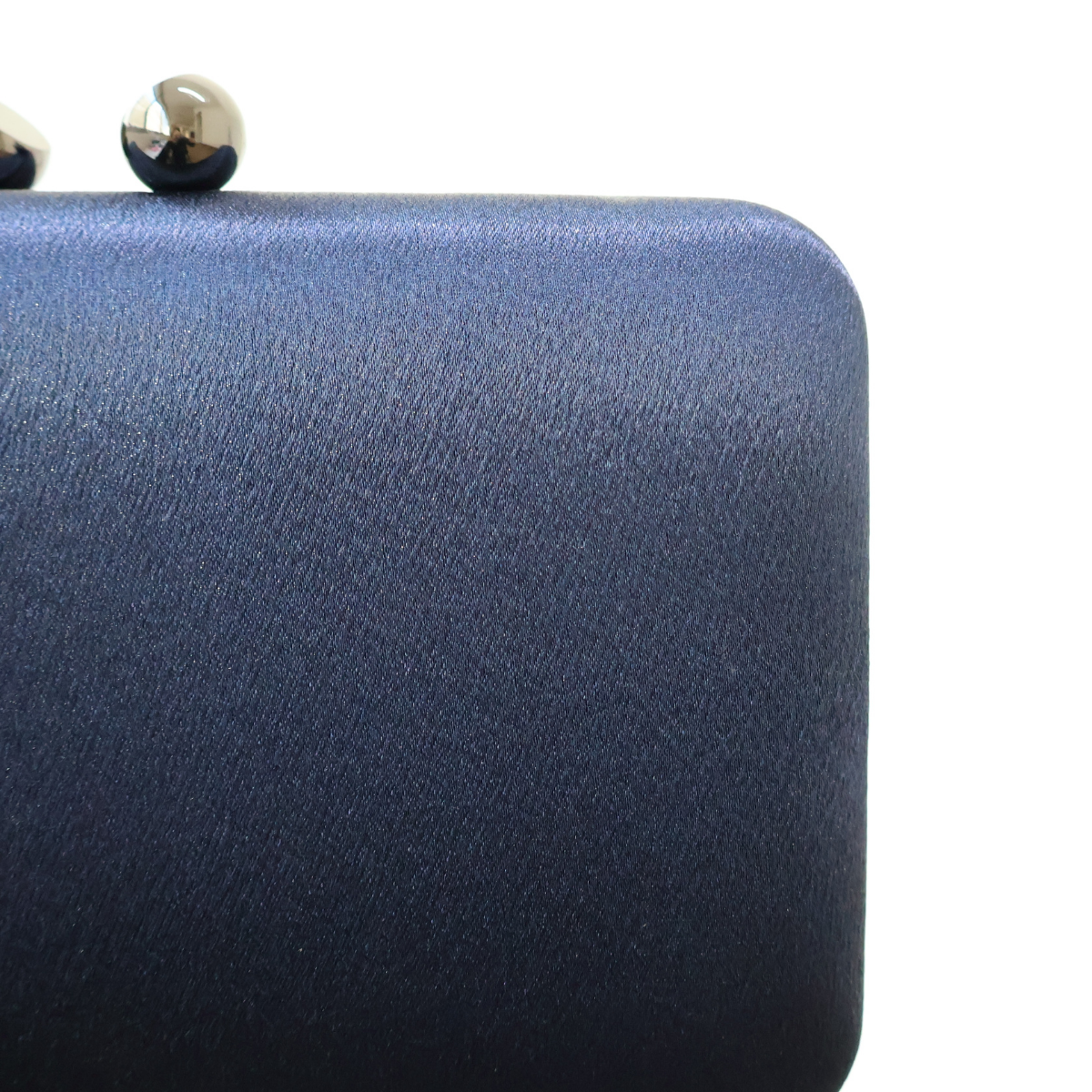 Bolsa Clutch Festa Cetim Azul Marinho