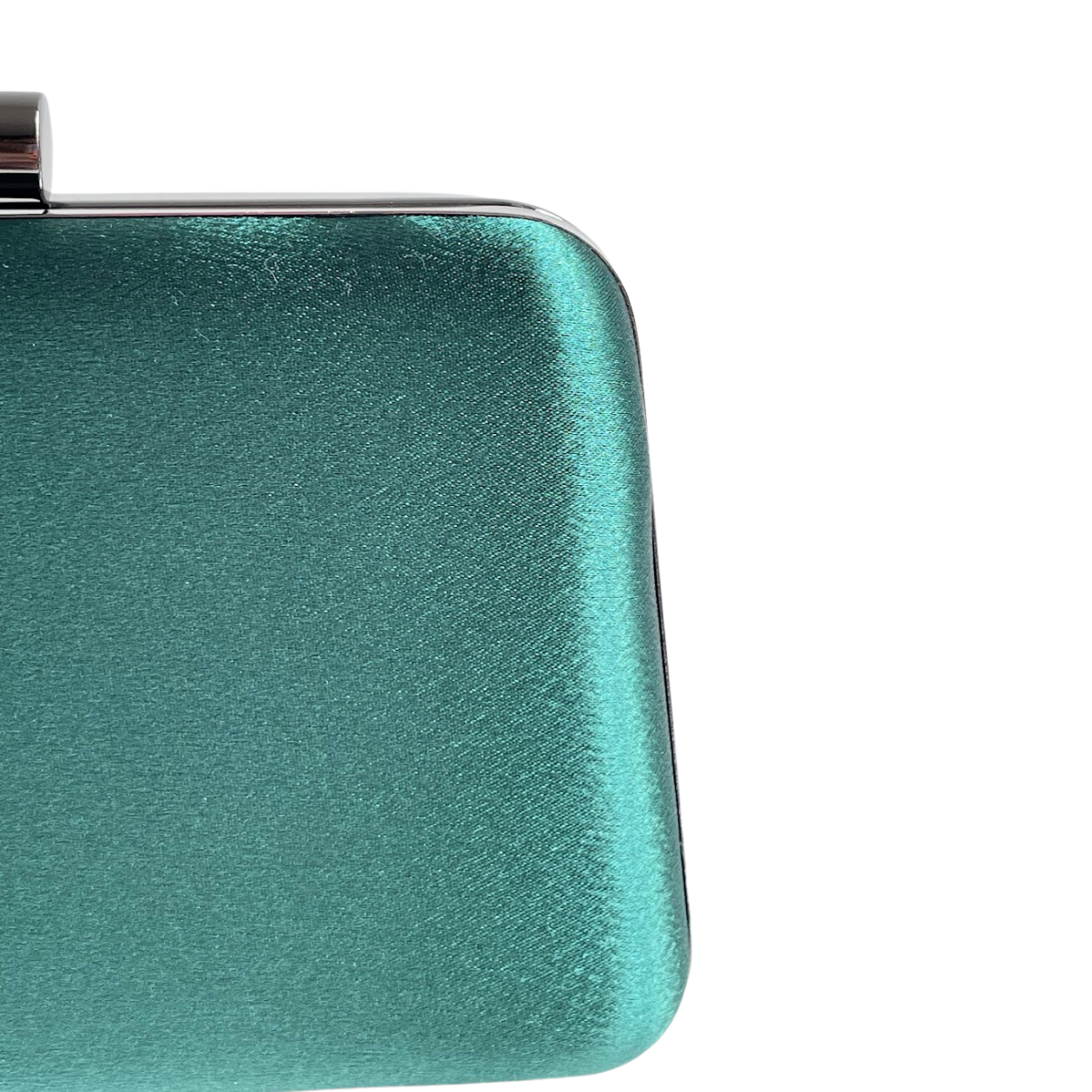 Bolsa Festa Clutch Tecido Acetinado Verde