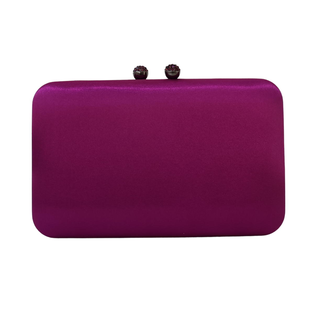Bolsa Clutch Festa Cetim Fúcsia