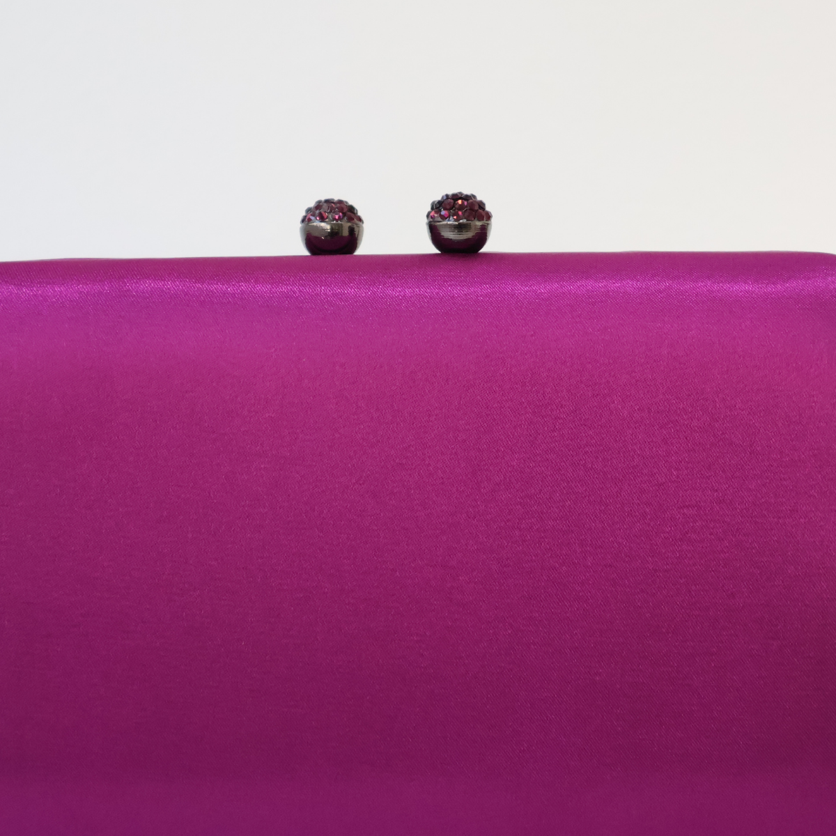 Bolsa Clutch Festa Cetim Fúcsia