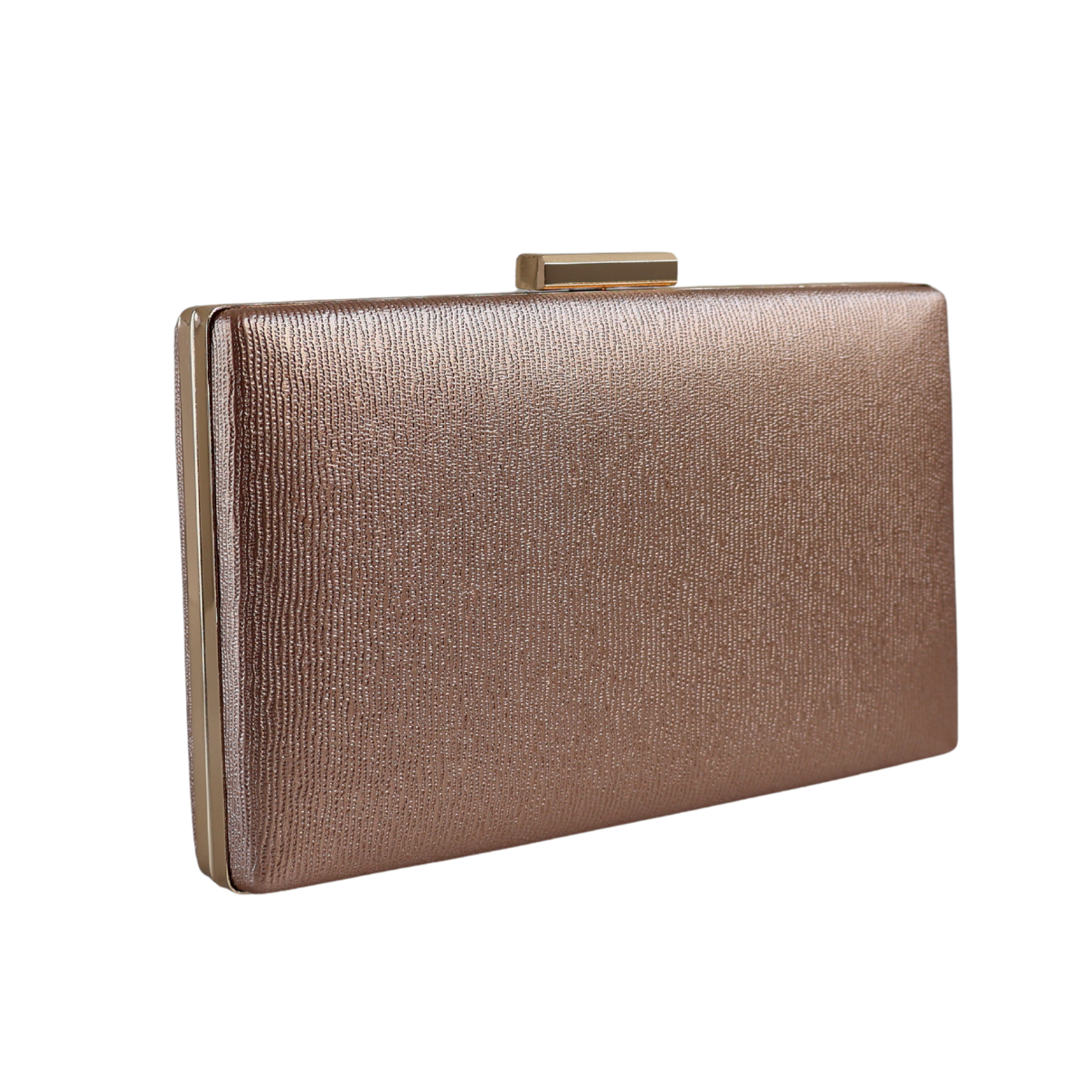 Bolsa de Festa Clutch Rosê Gold