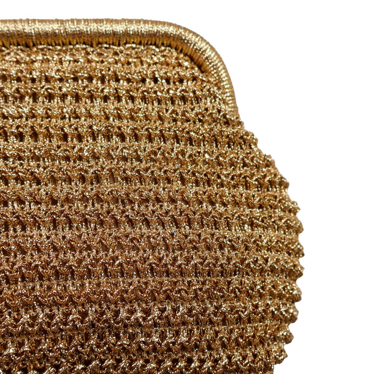 Bolsa Festa Pouch Palha Dourada