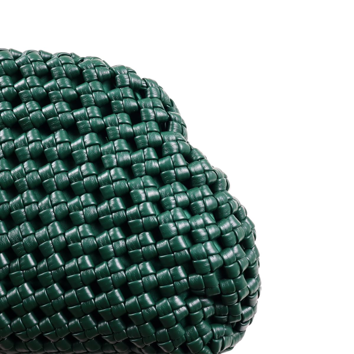 Bolsa de Festa Pouch Tressê Verde