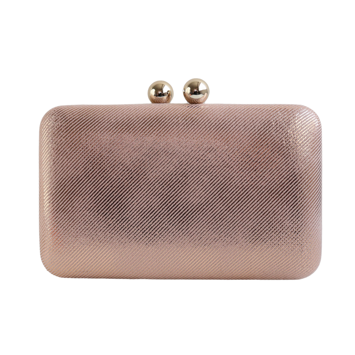Bolsa de Festa Clutch Vinil Rosê