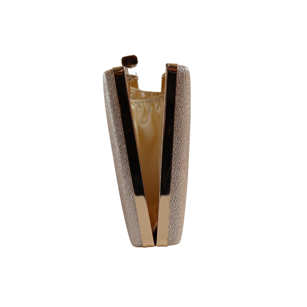 Bolsa de Festa Clutch Dourada Brilhante