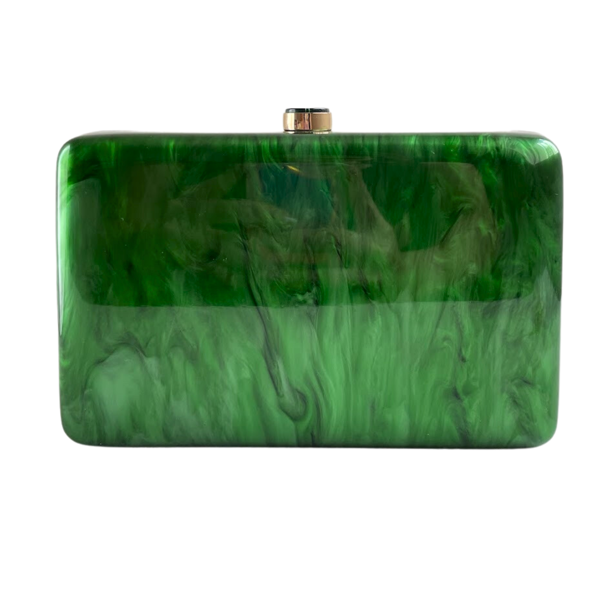 Bolsa Clutch Festa Acrílico Verde