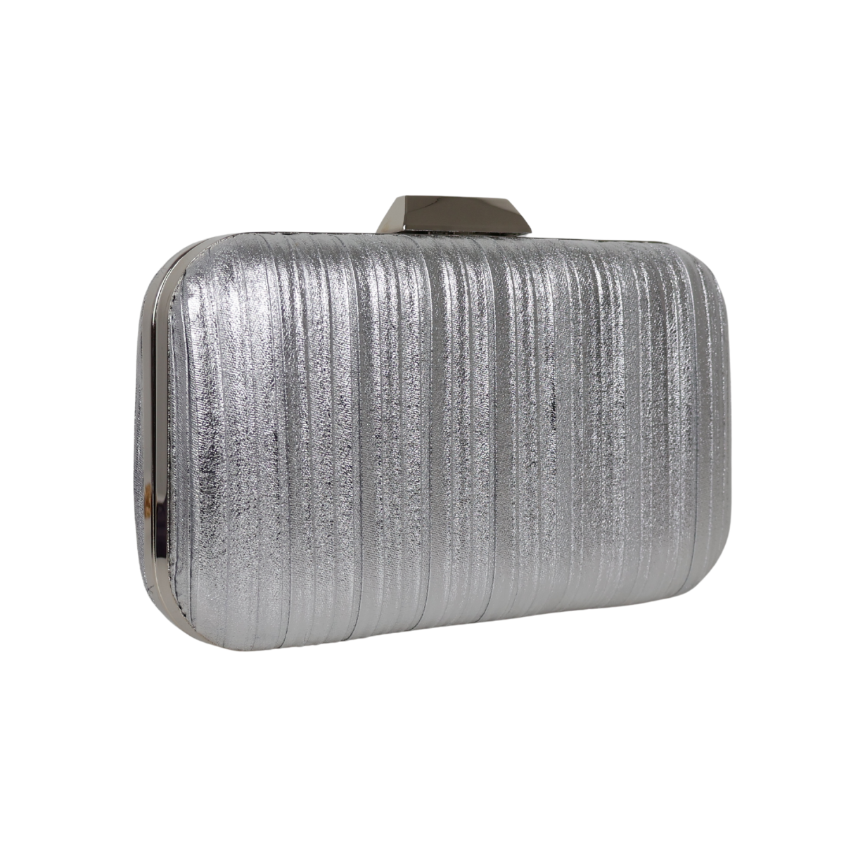 Bolsa Clutch Festa Prateada