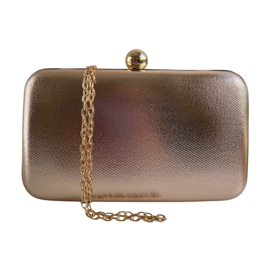 Bolsa de Festa Clutch Champagne