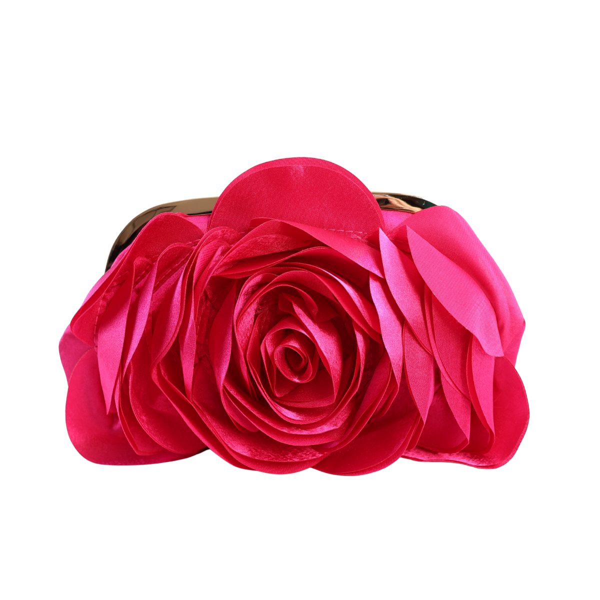 Bolsa Festa Clutch Flor Rosa Pink