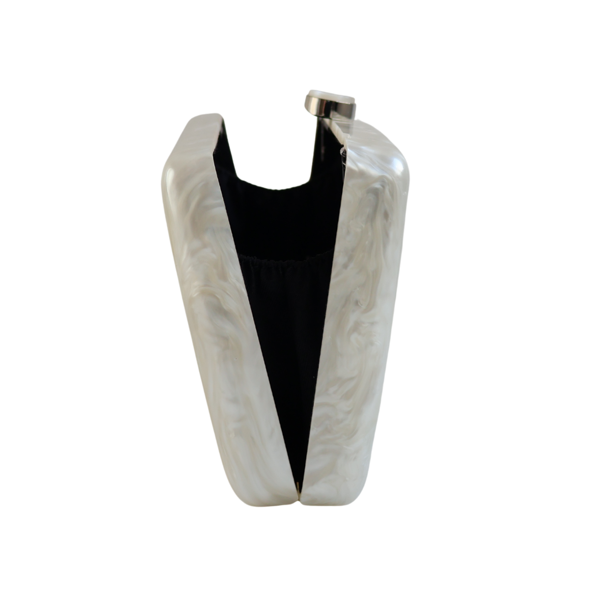 Bolsa Clutch Festa Acrílico Off White
