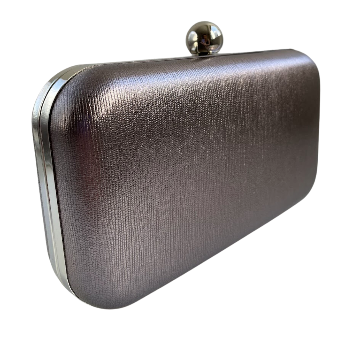 Bolsa Festa Clutch Prata Envelhecida