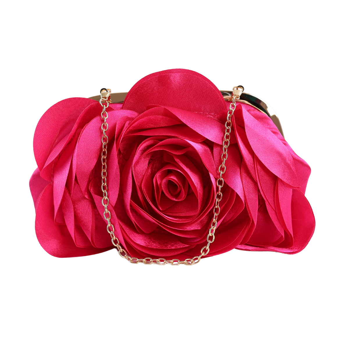 Bolsa Festa Clutch Flor Rosa Pink