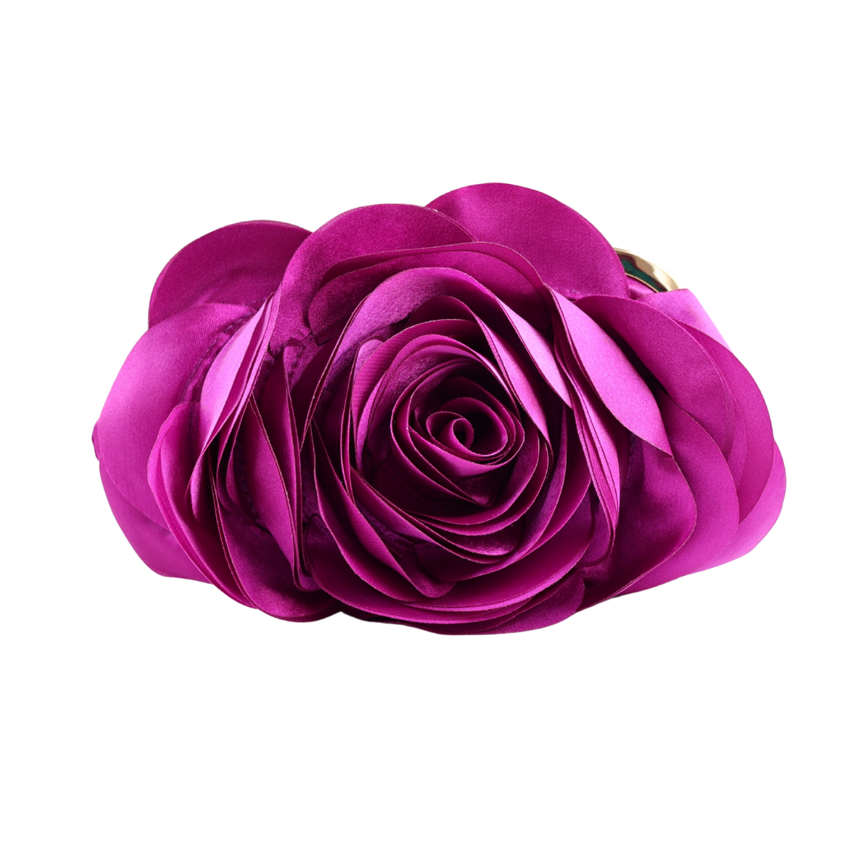 Bolsa Festa Clutch Flor Roxa