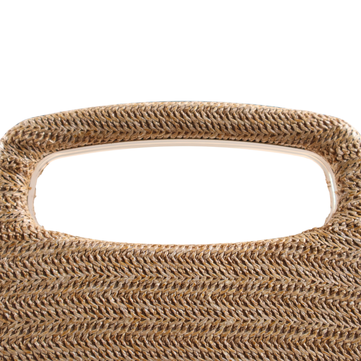 Bolsa de Mão Clutch Festa Palha Bege