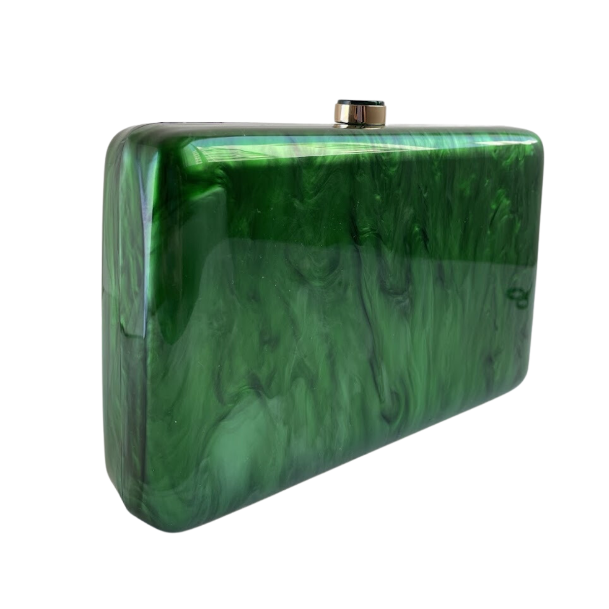Bolsa Clutch Festa Acrílico Verde