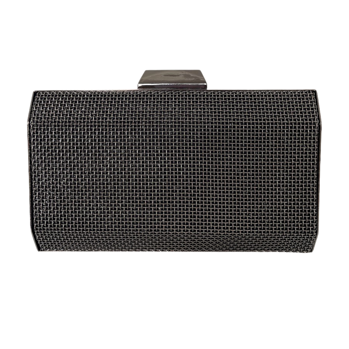 Bolsa de Festa Clutch Grade Metálica Grafite - ReUse