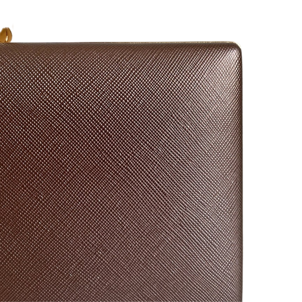Bolsa de Festa Clutch Vinil Bronze Café - ReUse