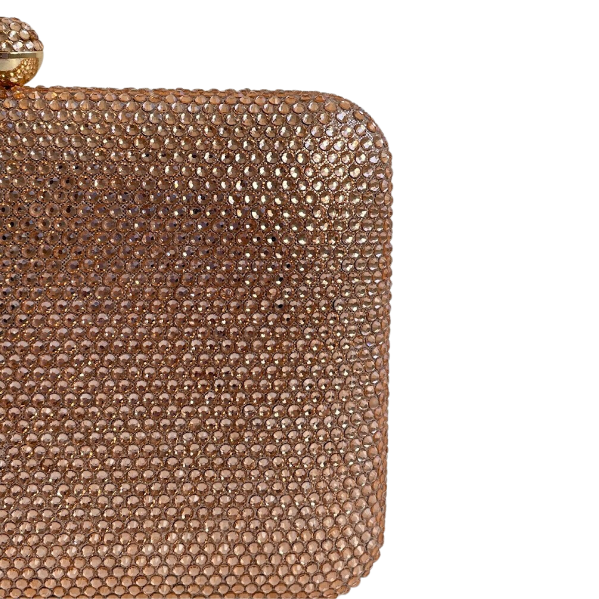 Bolsa Festa Clutch Pedraria Strass Rosê