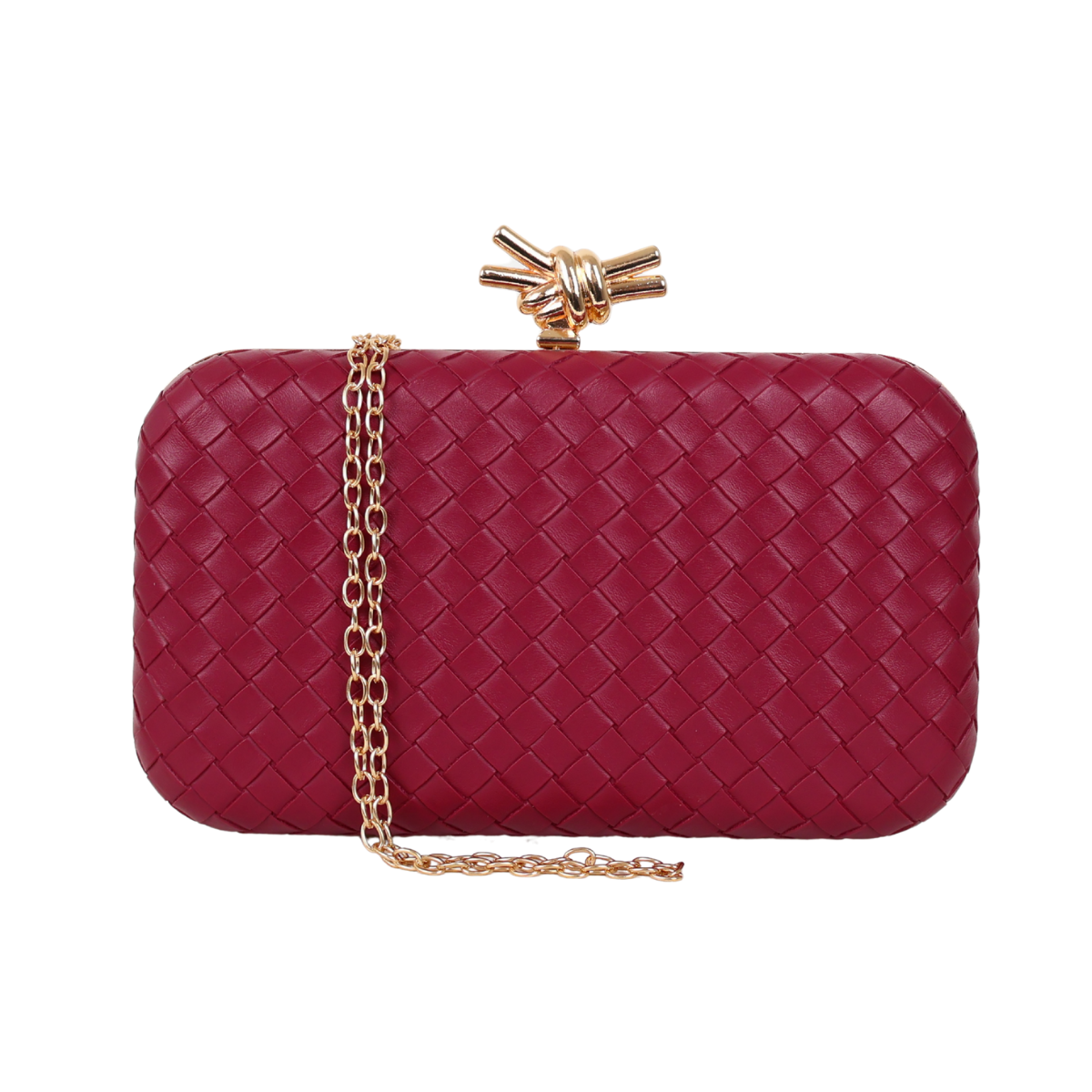 Bolsa Clutch Festa Tressê Marsala - ReUse