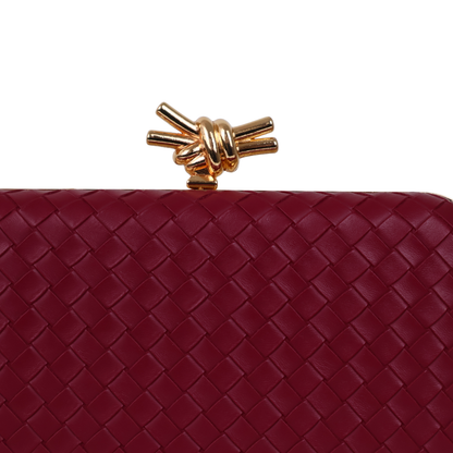 Bolsa Clutch Festa Tressê Marsala