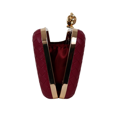 Bolsa Clutch Festa Tressê Marsala