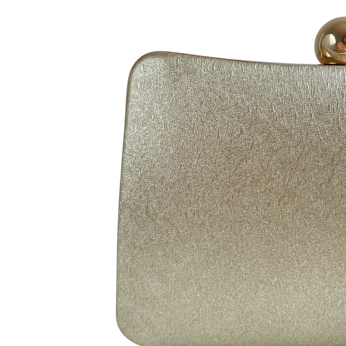 Bolsa de Festa Clutch Brilho Dourada - ReUse