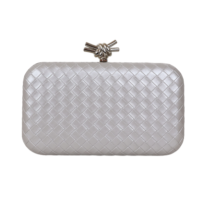 Bolsa Clutch Festa Tressê Prata