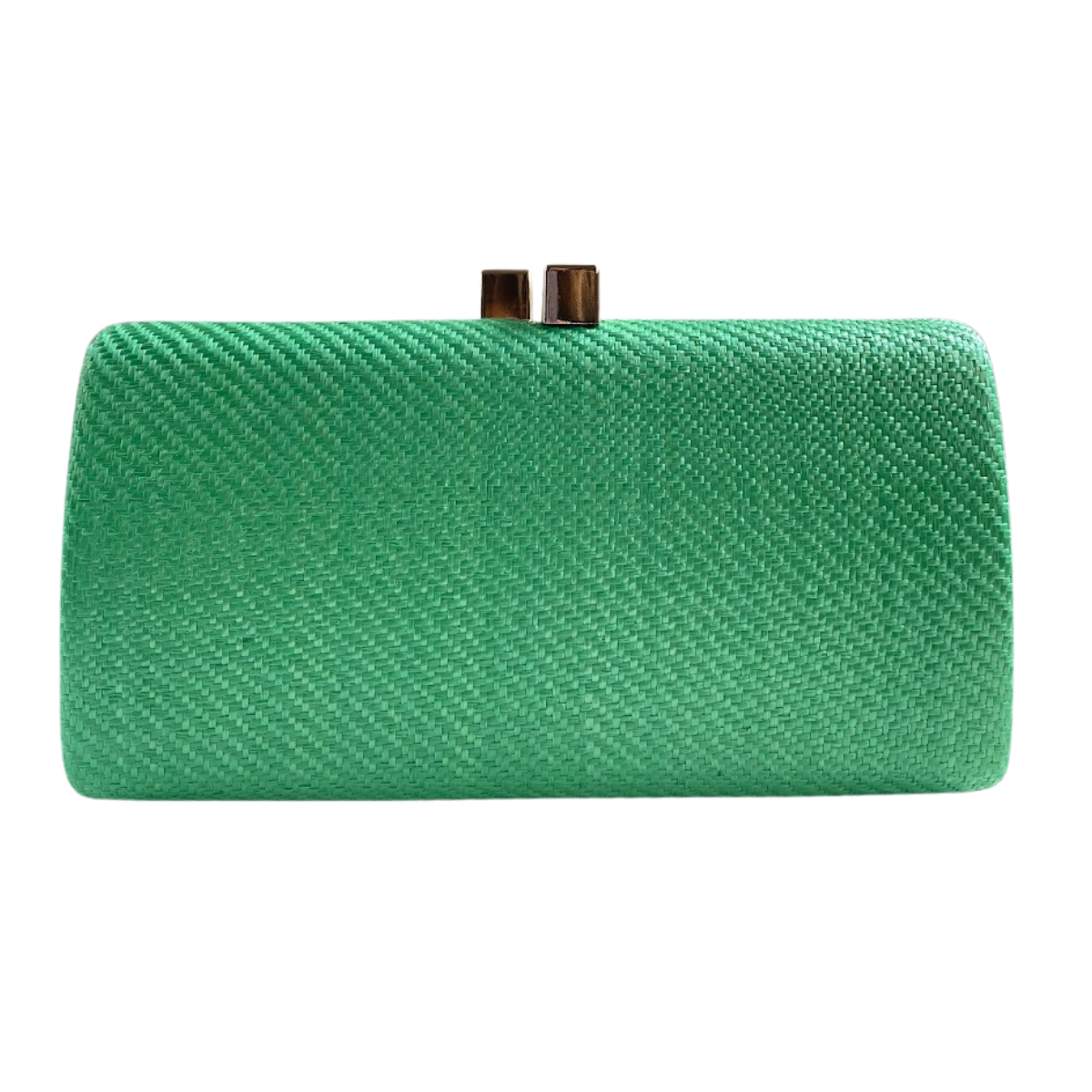 Bolsa de Festa Clutch Palha Verde