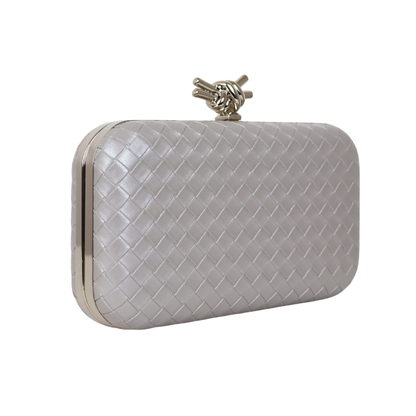Bolsa Clutch Festa Tressê Prata