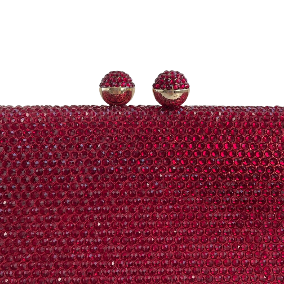 Bolsa Festa Clutch Pedraria Strass Marsala