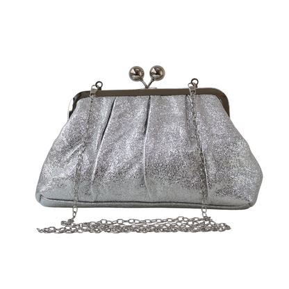 Bolsa Pouch Festa Clutch Prata
