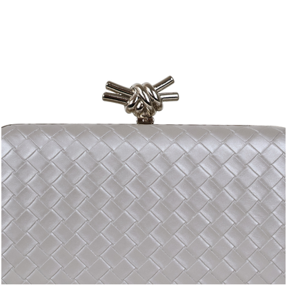 Bolsa Clutch Festa Tressê Prata