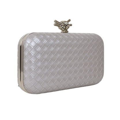 Bolsa Clutch Festa Tressê Prata