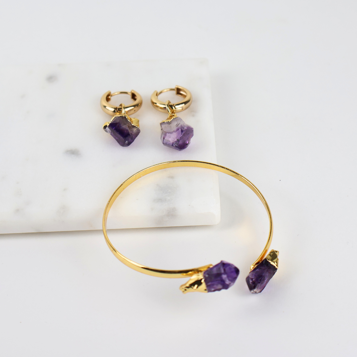 Kit Brinco e Bracelete Roxo