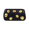 Bolsa Clutch Festa Courino Preta - ReUse